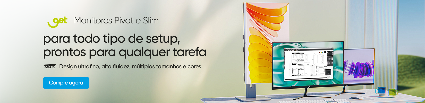 [GET] Linha de Monitores - Destaque